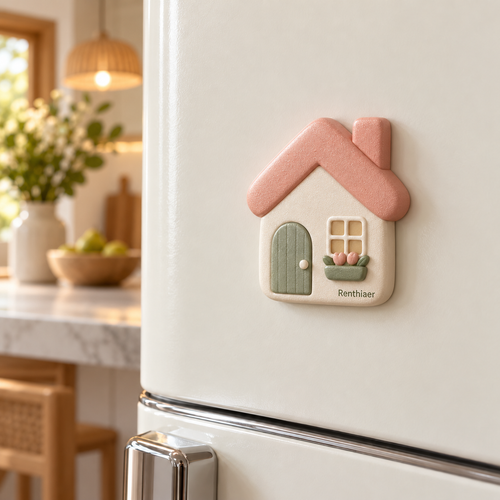 Renthiaer™ Cottage Home Magnet