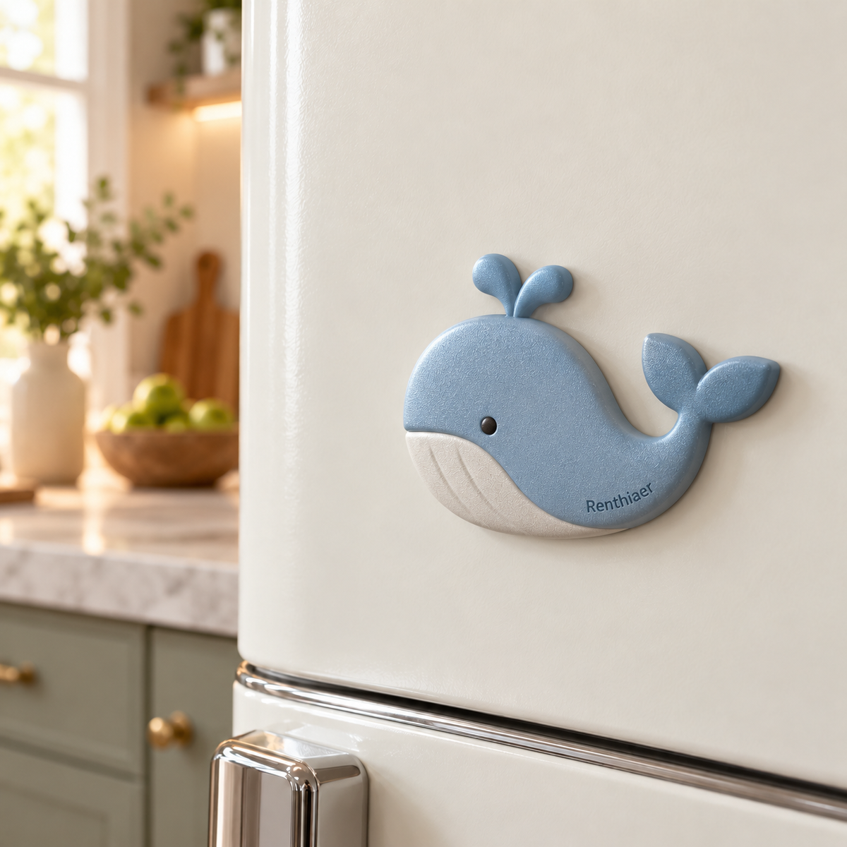 Renthiaer™ Ocean Whale Decorative Magnet lifestyle scene