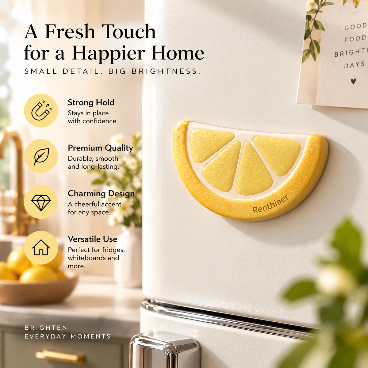 Renthiaer™ Lemon Grove Decorative Magnet